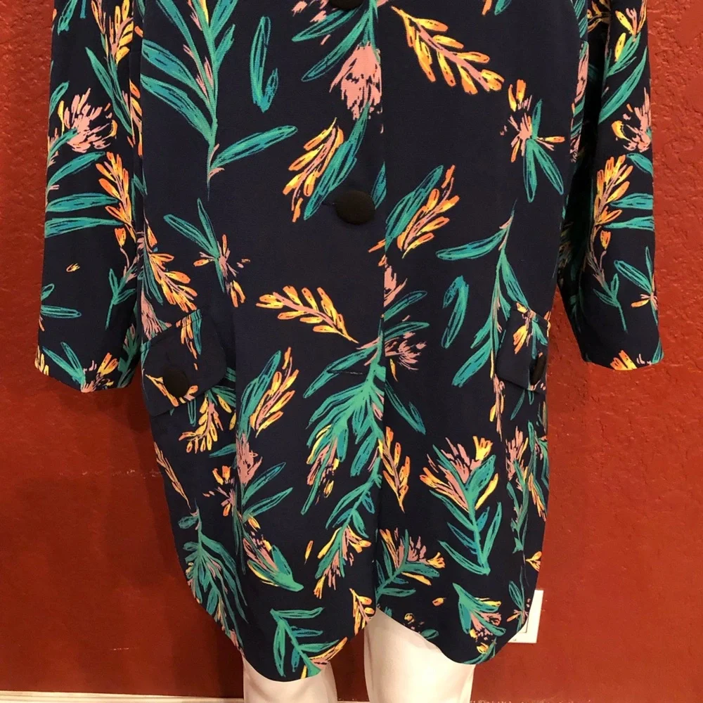 ModCloth Jacket Multi Color size 2X - Picture 5 of 8
